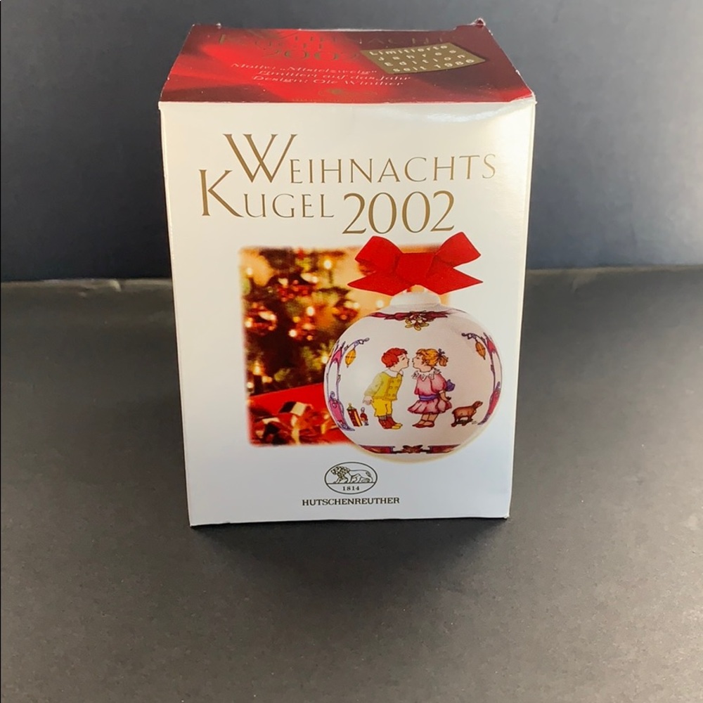 Hutschenreuther Christmas Ball 2002 Ornament
